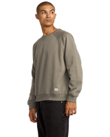 The RVCA Mens Dayshift 2 Sweatshirt in Mushroom