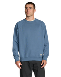 The RVCA Mens Dayshift 2 Sweatshirt in Vintage Navy