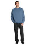 The RVCA Mens Dayshift 2 Sweatshirt in Vintage Navy