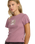 The RVCA Womens That Balance Baby T-Shirt in Winter Orchid