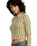 The RVCA Womens Willow Long Sleeve Top in Eucalyptus