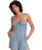 The RVCA Womens Bay Romper Jumpsuit in Coronet Blue