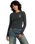 The RVCA Womens Fortune Long Sleeve T-Shirt in Washed Black