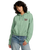 The RVCA Womens Court Zip Hoodie in Sea Green