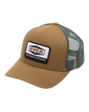 The RVCA Mens Mission 2 Trucker Cap in Camel
