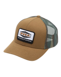 The RVCA Mens Mission 2 Trucker Cap in Camel