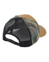 The RVCA Mens Mission 2 Trucker Cap in Camel