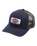 The RVCA Mens Mission 2 Trucker Cap in Garage Blue