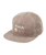 The RVCA Mens Deep Thoughts Cord Snapback Cap in Mushroom