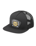 The RVCA Mens Squadron Trucker Cap in Black