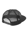 The RVCA Mens Squadron Trucker Cap in Black