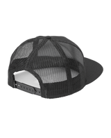 The RVCA Mens Squadron Trucker Cap in Black