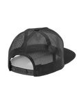 The RVCA Mens VA ATW Trucker Cap in Black