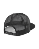 The RVCA Mens VA ATW Trucker Cap in Black