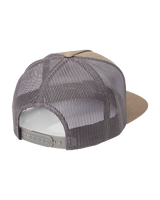 The RVCA Mens VA ATW Trucker Cap in Lead