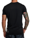 The RVCA Mens Sport Vent T-Shirt in Black
