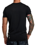 The RVCA Mens Sport Vent T-Shirt in Black