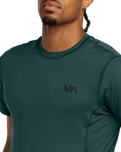 Sport Vent T-Shirt in Hunter Green