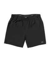 The RVCA Mens Yogger 2 In 1 Shorts in Black