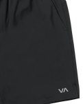 The RVCA Mens Yogger 2 In 1 Shorts in Black