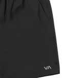 The RVCA Mens Yogger 2 In 1 Shorts in Black