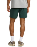 Yogger Stretch Workout Shorts in Hunter Green