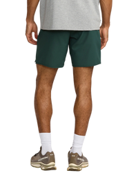 Yogger Stretch Workout Shorts in Hunter Green