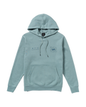 The RVCA Mens RVCA Pin Flip Hoodie in Lead