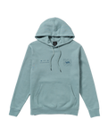 The RVCA Mens RVCA Pin Flip Hoodie in Lead