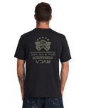 The RVCA Mens Pressed T-Shirt in Black