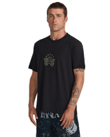 The RVCA Mens Pressed T-Shirt in Black