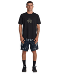 The RVCA Mens Pressed T-Shirt in Black