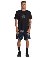 The RVCA Mens Pressed T-Shirt in Black