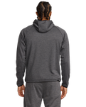The RVCA Mens Balance Tech Zip Hoodie in Black Heather