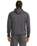 The RVCA Mens Balance Tech Zip Hoodie in Black Heather