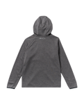 The RVCA Mens Balance Tech Zip Hoodie in Black Heather
