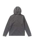 The RVCA Mens Balance Tech Zip Hoodie in Black Heather