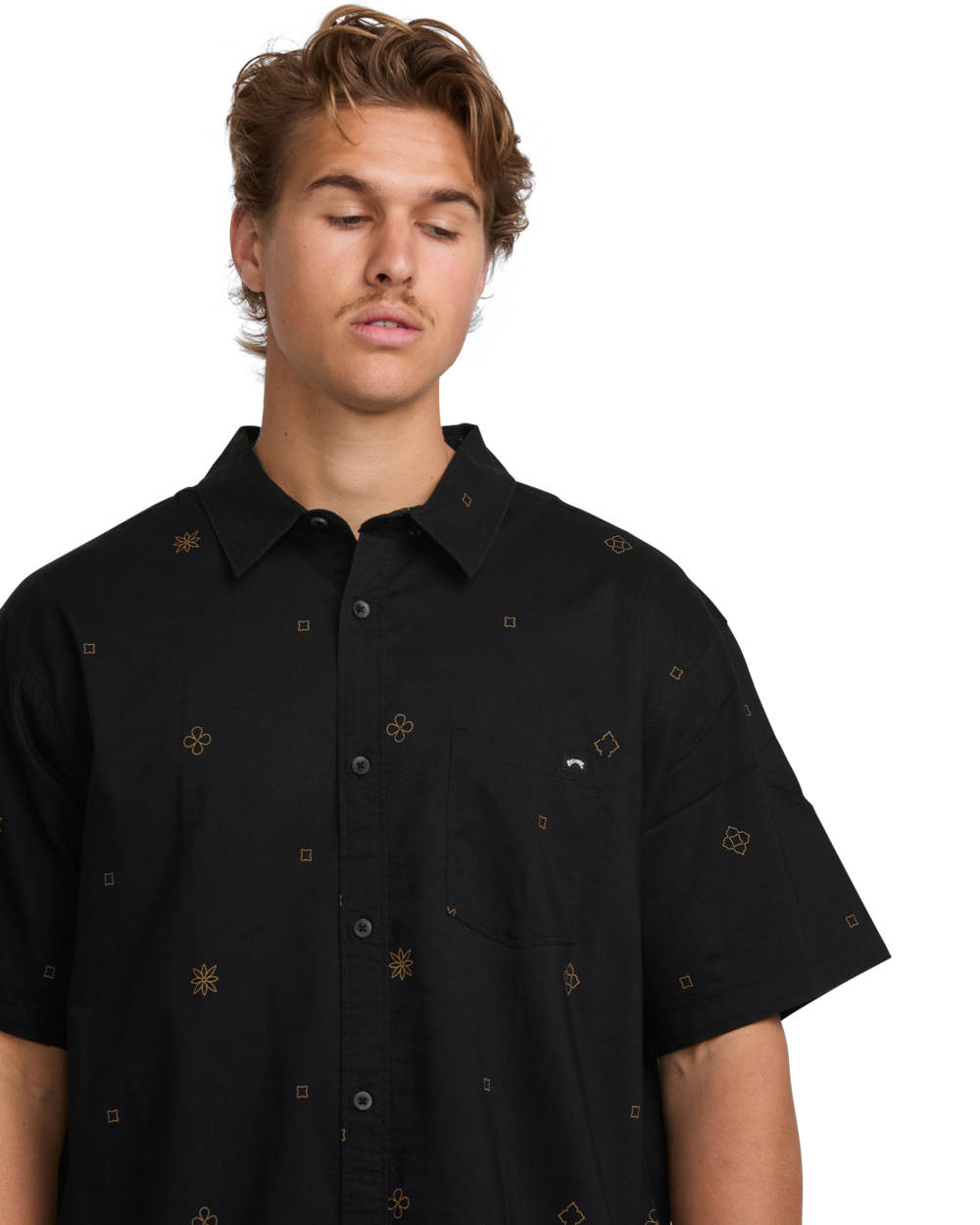 The Billabong Mens Sundays Mini Shirt in Black