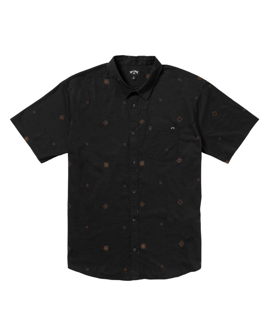 The Billabong Mens Sundays Mini Shirt in Black