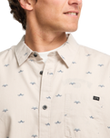 The Billabong Mens Sundays Mini Shirt in Stone