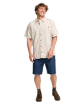 The Billabong Mens Sundays Mini Shirt in Stone