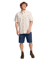 The Billabong Mens Sundays Mini Shirt in Stone