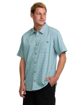 The Billabong Mens Sundays Mini Shirt in Washed Blue