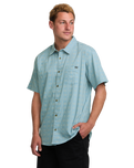 The Billabong Mens Sundays Mini Shirt in Washed Blue
