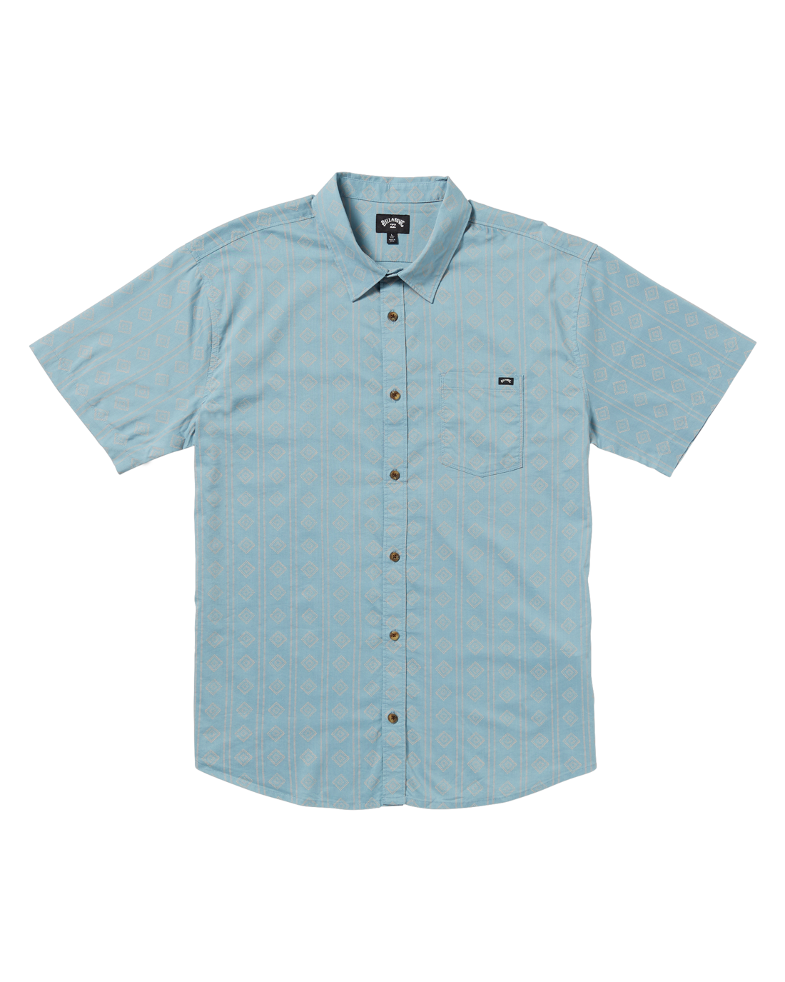 The Billabong Mens Sundays Mini Shirt in Washed Blue