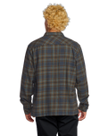 The Billabong Mens Offshore Flannel Shirt in Midnight