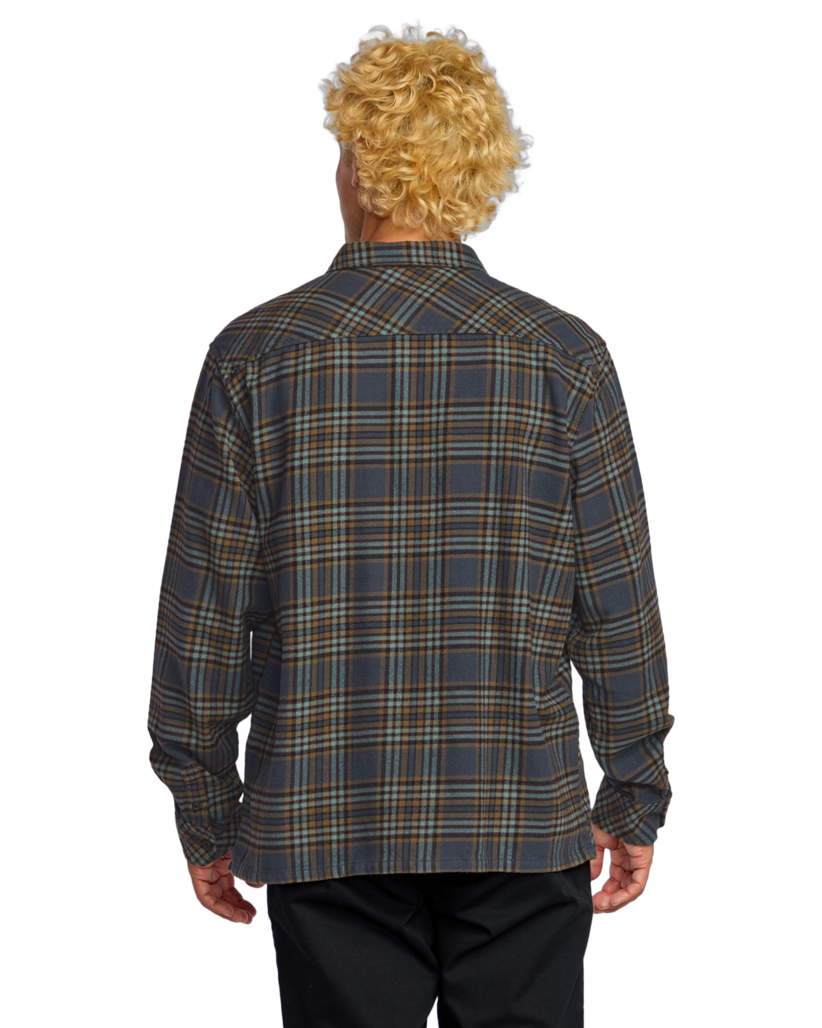 The Billabong Mens Offshore Flannel Shirt in Midnight