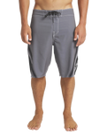 The Billabong Mens Fluid 2K Pro Boardshorts in Pewter