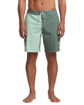 The Billabong Mens Sunshine LT Volley Shorts in Green Tea