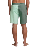 The Billabong Mens Sunshine LT Volley Shorts in Green Tea